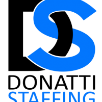 LOGO DONATTI STAFFING CRNI